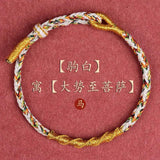 Year Rabbit 12 Zodiac Red Rope Handstring Bracelet