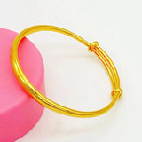 Vietnamese Star Wedding Bracelet 24k Plated Non Fading Jewelry