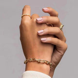 925 Silver U-shaped Horseshoe Bracelet Women's Party Gift