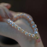 100% Natural Freshwater Pearl Honey Peach 14K Filled Female Bracelet