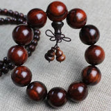 Red Sandalwood Men's Buddha Beads 2.0 Hand