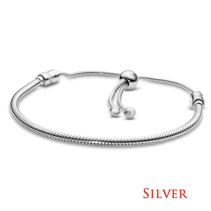Adjustable Silver 925 Bracelet for Women