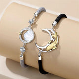 Arrival Shell Sun Whale Moon Zircon Bracelet High-end Rope Bracelet