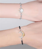 Arrival Shell Sun Whale Moon Zircon Bracelet High-end Rope Bracelet