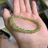 Natural Peridot Stone Bracelet - Gemstone Jewelry Bracelet