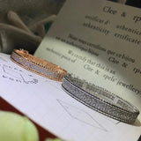 S925 Silver Zircon Bead Moissanite Bracelet Women