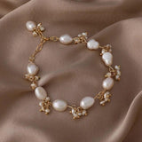 Freshwater Pearl Ins Niche Bracelet Beads Beaded Cold Style