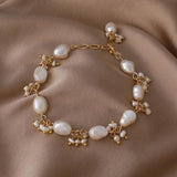 Freshwater Pearl Ins Niche Bracelet Beads Beaded Cold Style