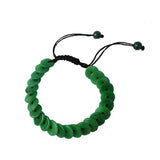 Green Jade Bracelet Women Healing Bangle Real Emerald Myanmar Jadeite