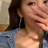 925 Sterling Silver Retro Heart Earrings for Women