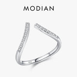 925 Silver Open Size Index Finger Ring Classic Wedding Fine Jewelry