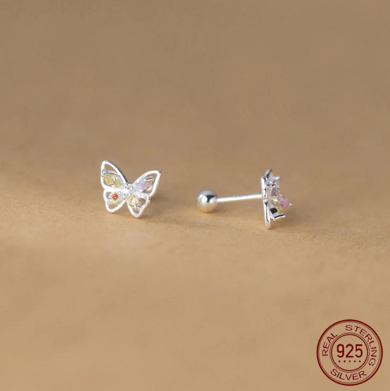 Womens Earrings Silver 925 Sweet 925 Silver Earrings For Women
