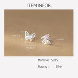 Womens Earrings Silver 925 Sweet 925 Silver Earrings For Women