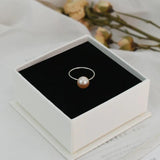 Freshwater Pearl 925 Silver Ring for Women