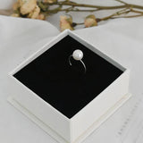 Freshwater Pearl 925 Silver Ring for Women