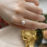 Freshwater Pearl 925 Silver Ring for Women