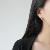 SHANICE 925 Silver Hoop Earrings Fine Jewelry INS Multi-layer Three Circles