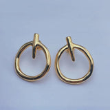 Winter Hat Logo Silver 925 Jewelry Earrings