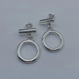 Winter Hat Logo Silver 925 Jewelry Earrings