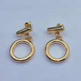 Winter Hat Logo Silver 925 Jewelry Earrings