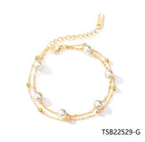 Women's Engagement Bracelet with Charms