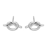 925 Silver Stud Earrings for Women Joias Ouro 18k Minimalist Boho Jewelry