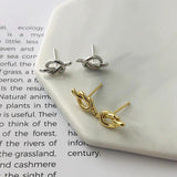 925 Silver Stud Earrings for Women Joias Ouro 18k Minimalist Boho Jewelry