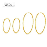 Somilia 925 Sterling Silver Hoop Earrings Collection 38/52MM