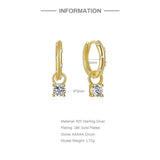 925 Silver Green CZ Zircon Pendant Earrings Sparkling Crystal Pave Circle