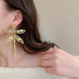 Dragonfly Women Earring Insect Stud Earrings Anniversary Gift