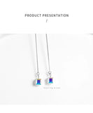 Colorful Crystal Long Tassel Earrings from Austrian Chain