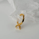 925 Sterling Silver Diamond Earrings For Women Clip On Earings Ear Cuffs