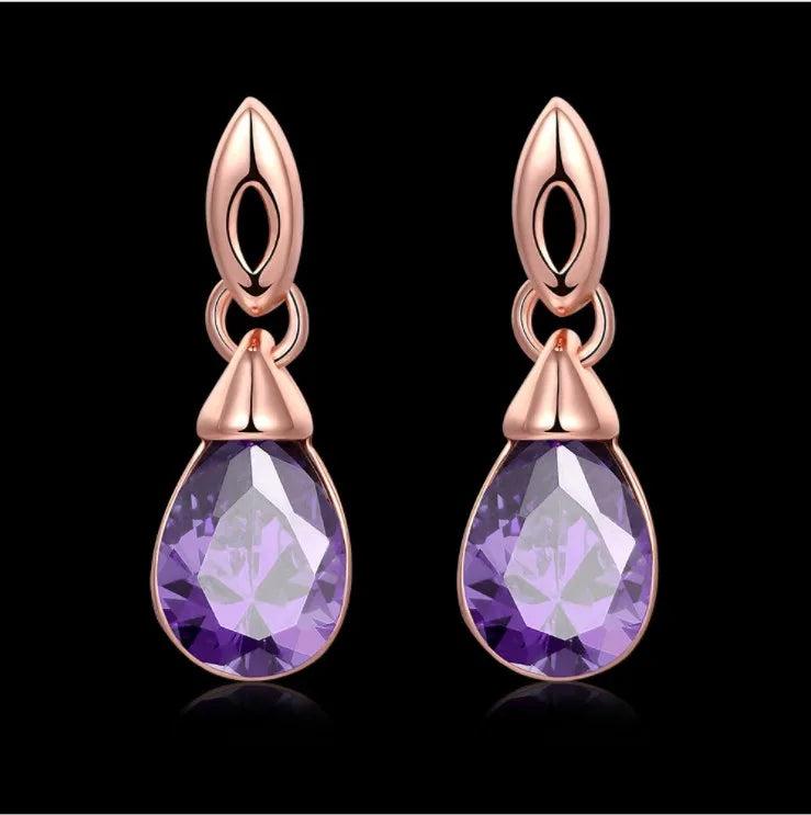 Austrian Crystal Earrings for Women - Fine Jewelry Gift