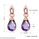 Austrian Crystal Earrings for Women - Fine Jewelry Gift