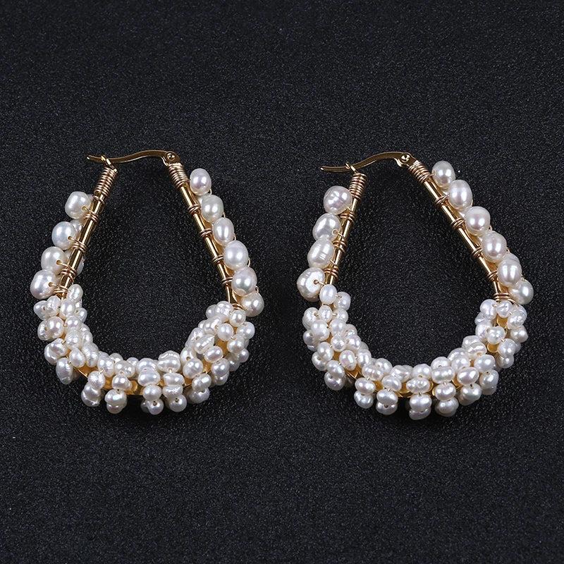Elegant Pearl Earrings for Party Girls