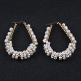 Elegant Pearl Earrings for Party Girls