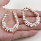 Elegant Pearl Earrings for Party Girls