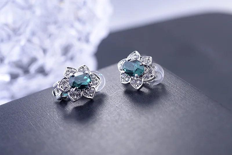 Austrian Crystal Zircon Ear Clip for Women Party