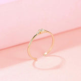 Bohemian 925 Silver Rings for Women Adjustable Ring Wedding