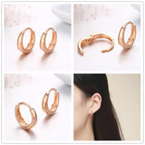 925 Silver Small Huggie Hoop Earrings For Women Men