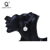Potato Shape Freshwater Pearl Eardrop Earrings