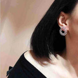 HUAMI Leaf Earrings Wedding Party Jewelry