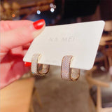 HUAMI Zirconium Earrings for Women