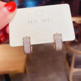 HUAMI Zirconium Earrings for Women