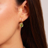 Crystal Diamond Earrings Silver 925 Zirconia Drop Earrings