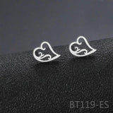 Round Beads Earrings Studs Women Jewelry Girl Nice BT119