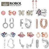 925 Silver Earrings AUTUMN SIGNATURE COLLECTION Women's Jewelry