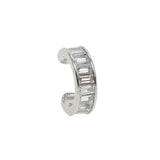 925 Silver Dainty Mini Earrings CZ Star Wedding