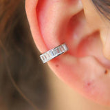 925 Silver Dainty Mini Earrings CZ Star Wedding