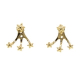 925 Silver Sea Star Stud Earrings for Women